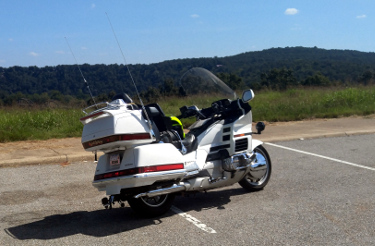 Just outside Gassville, AR. Read more at Goldwing Chronicles: The Last Mile https://www.bobmuellerwriter.com/road-trip-the-last-mile/